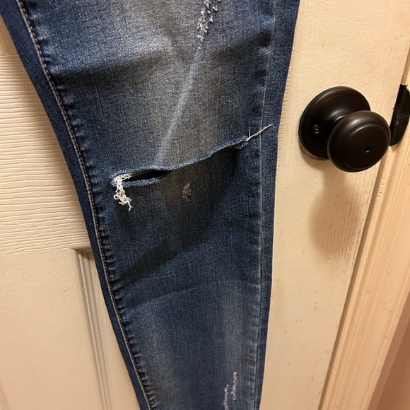 One X One Teaspoon Distressed & Cut Knee Jeans Sz 25 - Picture 9 of 12